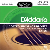 D Addario EXP23 Coated Phosphor Bronze Baritone